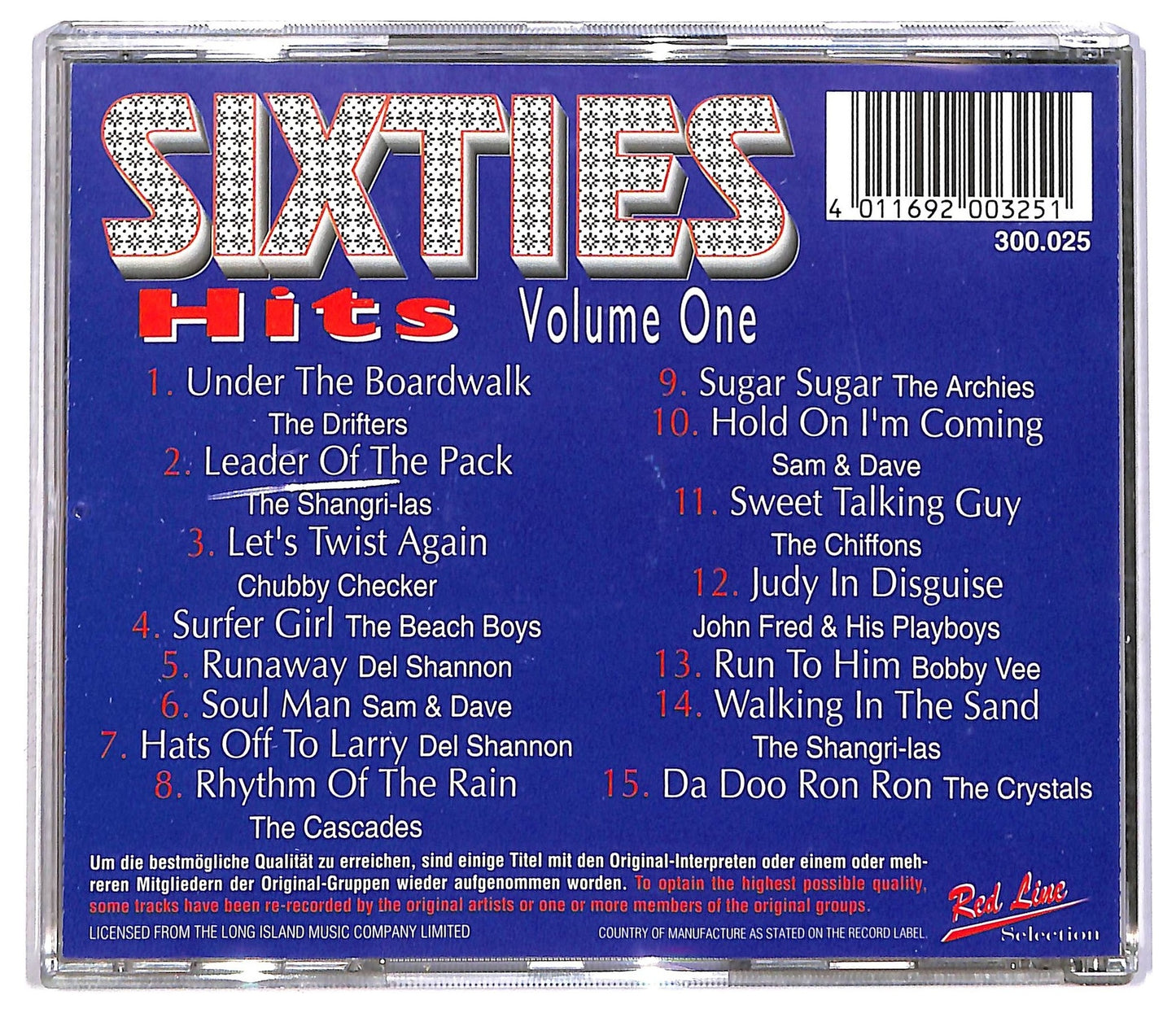EBOND Sixties Hits Volume One CD CD082732