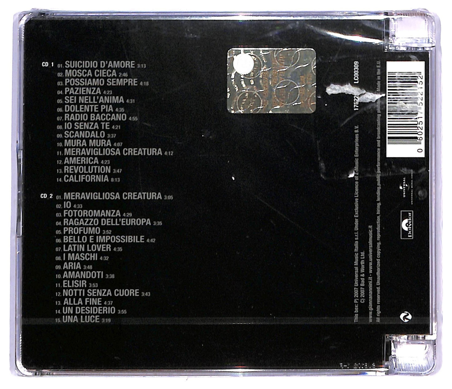 EBOND Gianna Nannini - GiannaBest Super Jewel Box CD CD082839