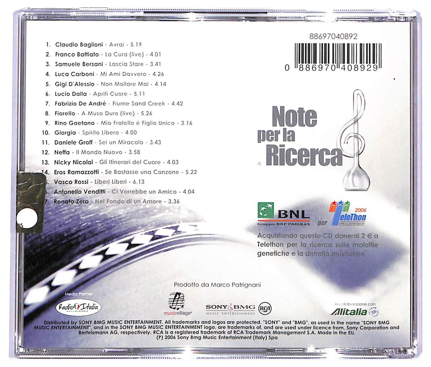 EBOND Note Per La Ricerca CD CD082848