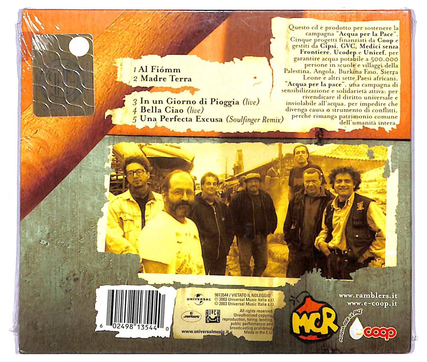 EBOND Modena City Ramblers - Gocce CD CD082902