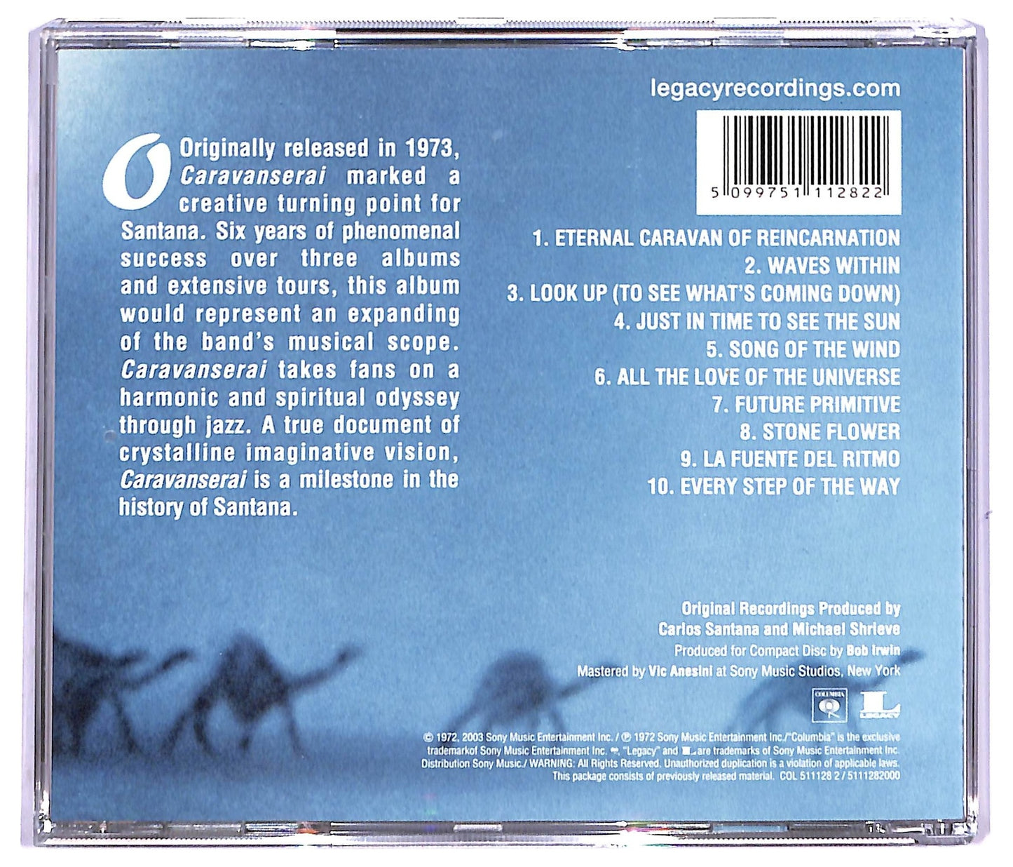 EBOND Santana - Caravanserai CD CD083054