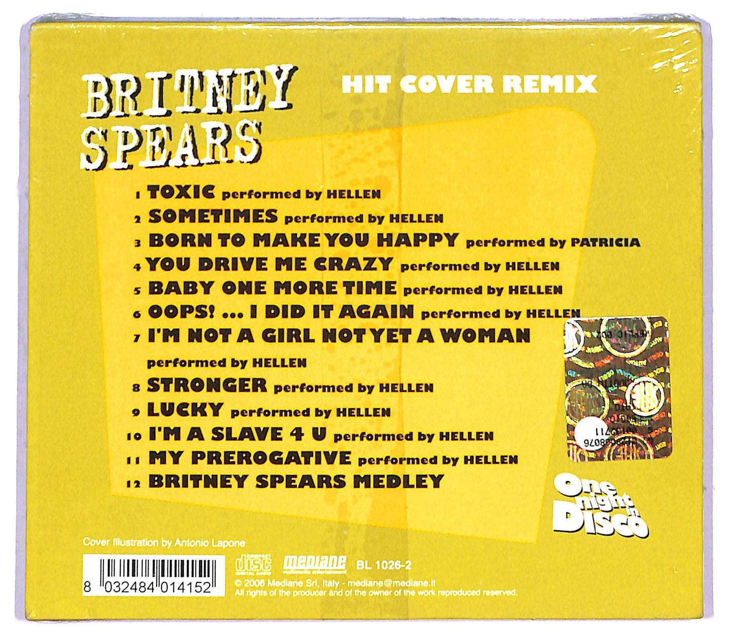 EBOND Various - One Night In Disco - Britney Spears CD CD083059