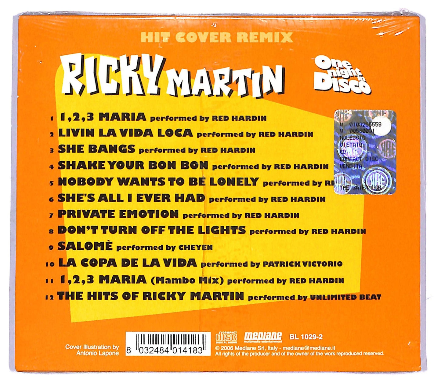 EBOND Various - One Night In Disco - Ricky Martin CD CD083118