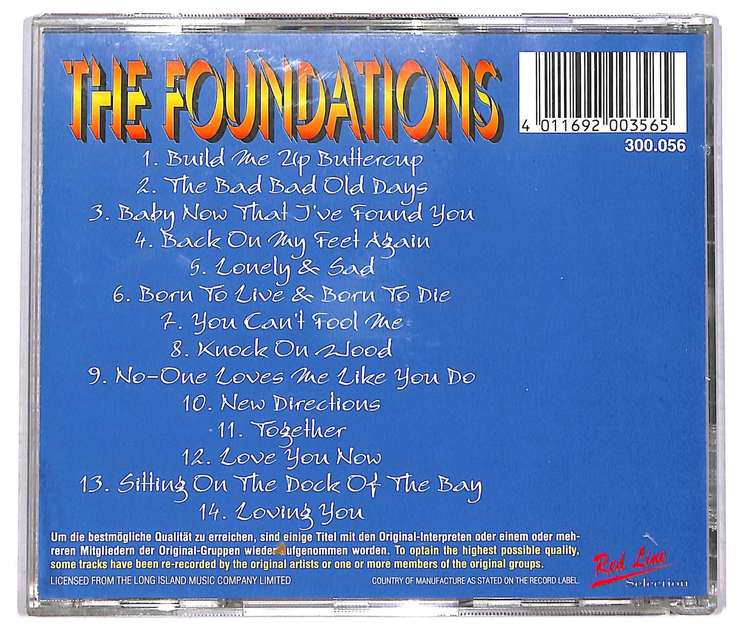 EBOND The Foundations - Greatest Hits CD CD083325
