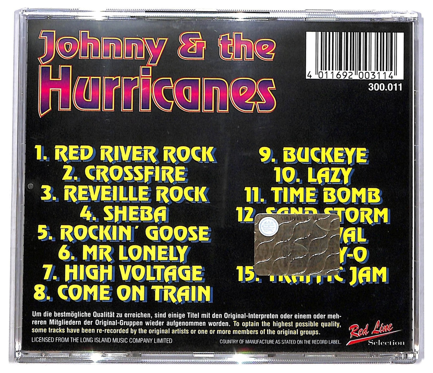 EBOND Johnny And The Hurricanes - Red River Rock CD CD083501