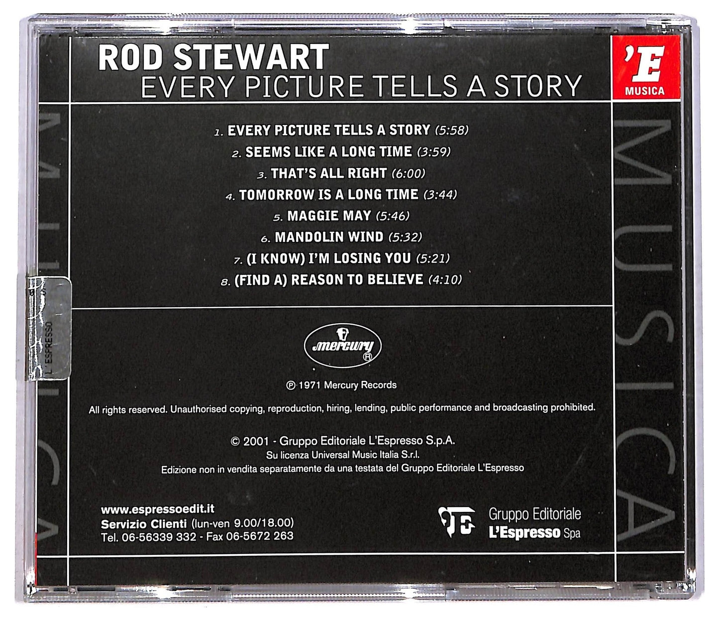 EBOND Rod Stewart - Every Picture Tells A StoryEditoriale CD CD083554