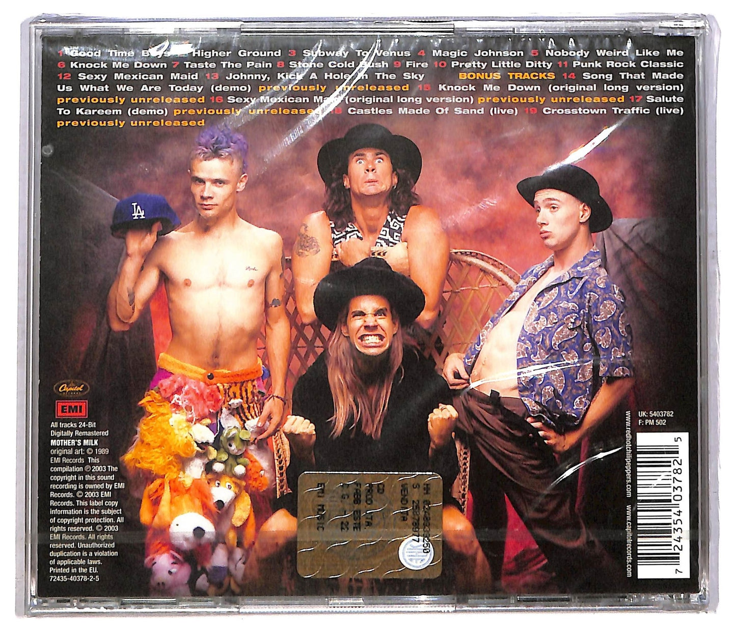 EBOND Red Hot Chili Peppers - Mother's Milk CD CD083738