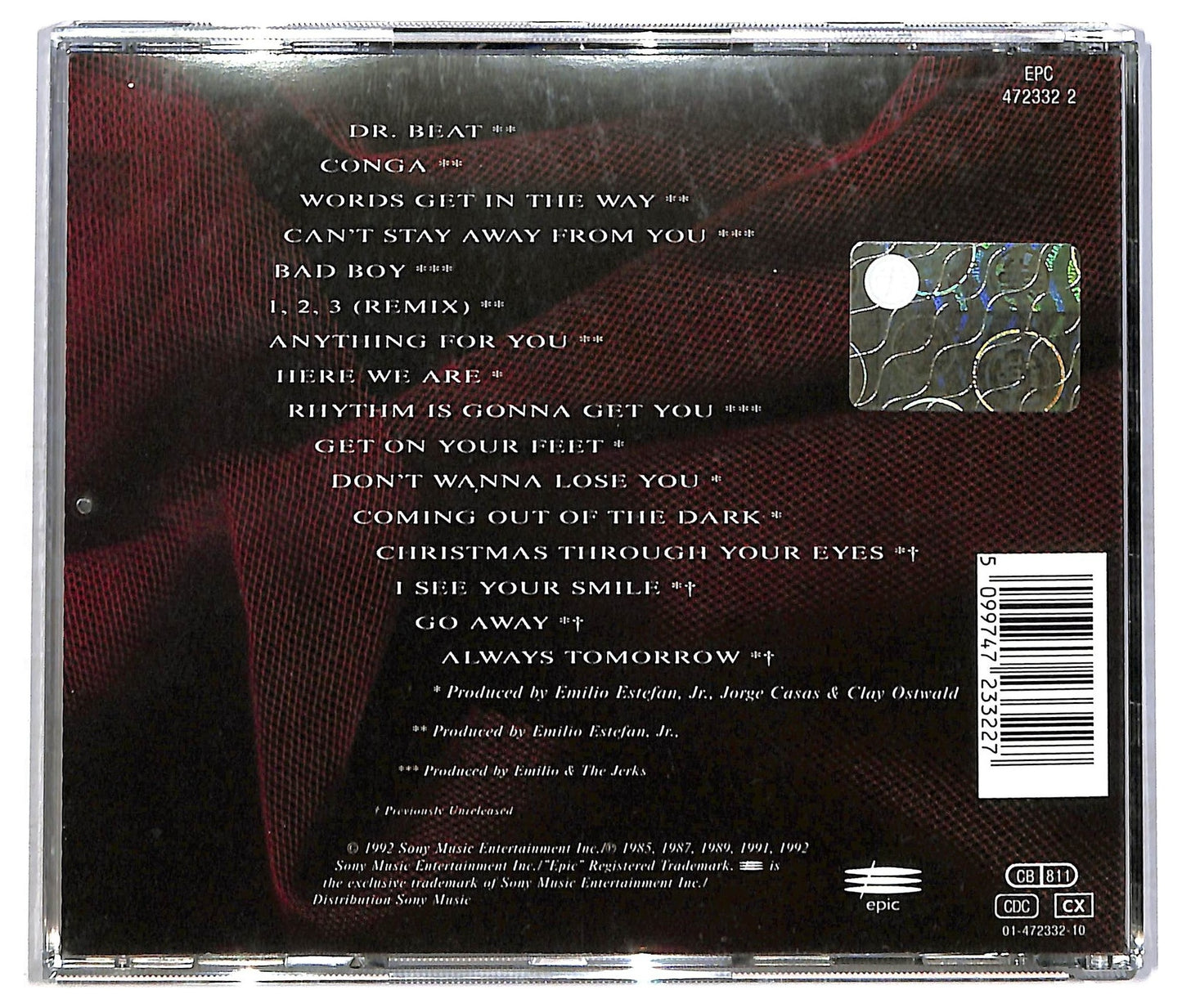 EBOND Gloria Estefan - Greatest Hits CD CD083760