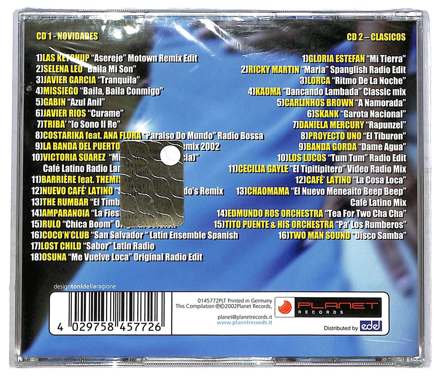 EBOND GUSTOlatino - Inverno 2003 (2 dischi) CD CD083807