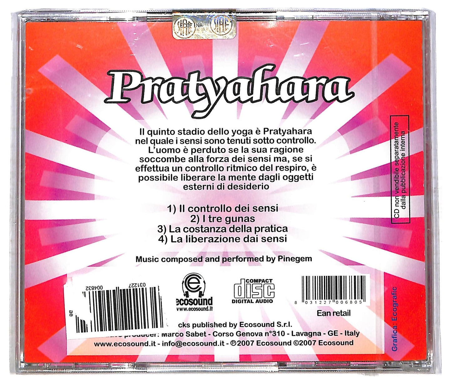 EBOND Various - Pratyahara CD CD083824
