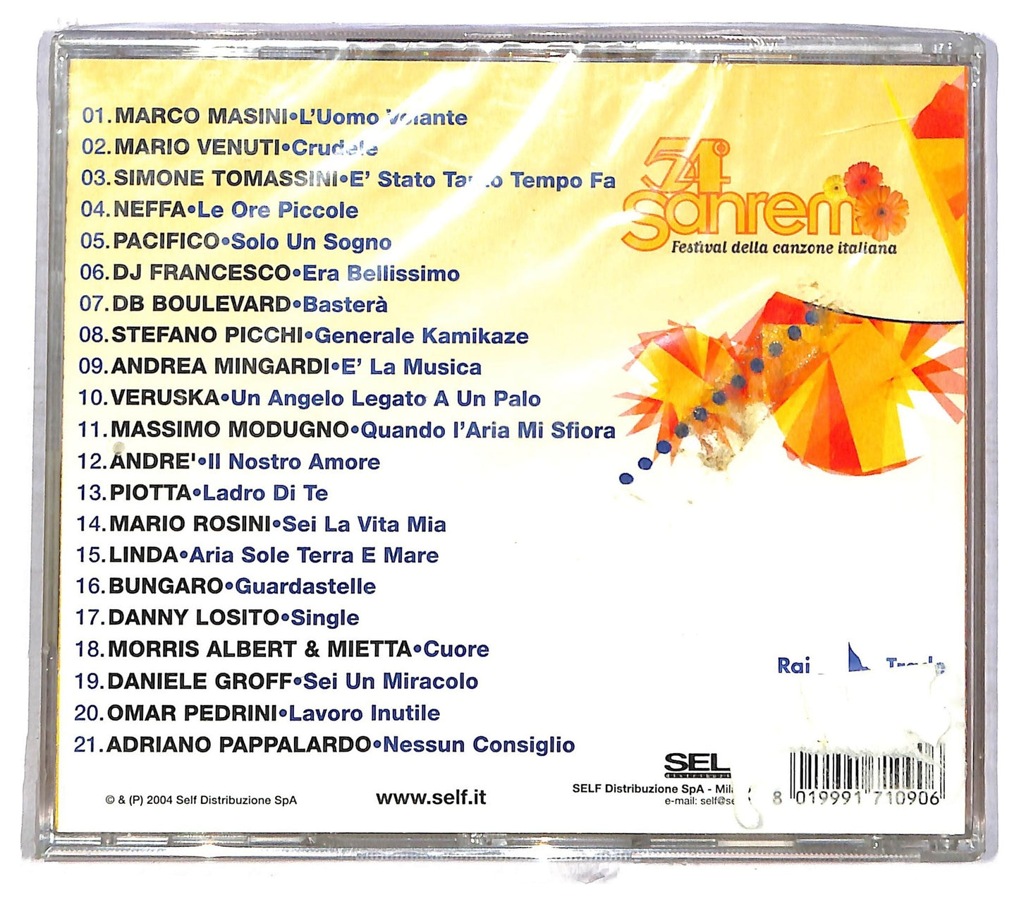 EBOND Various - 54, Sanremo CD CD083839
