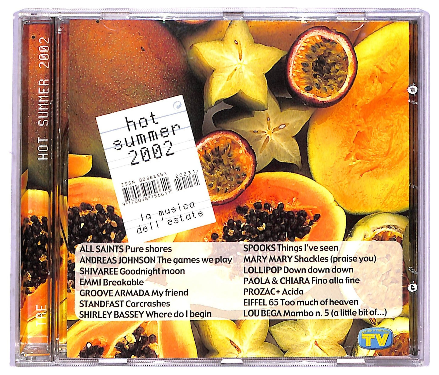 EBOND Various - Hot Summer 2002 - Tre EDITORIALE CD CD083910