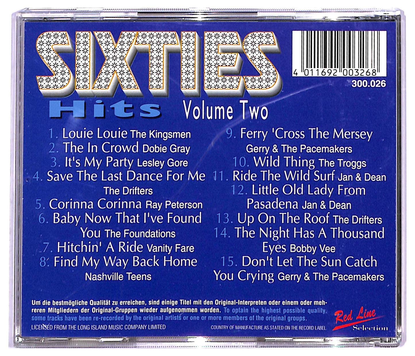 EBOND sixties hits - volume two CD CD083928