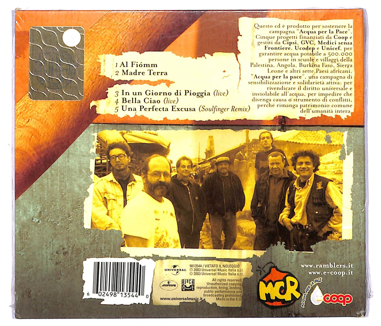 EBOND Modena City Ramblers - Gocce CD CD084043