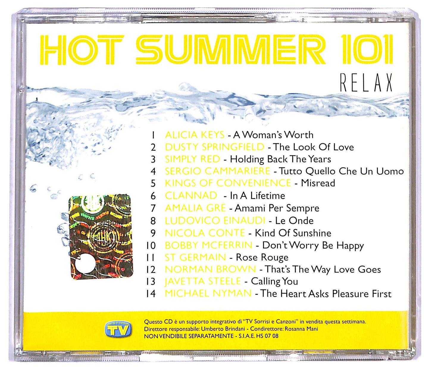 EBOND Various - Hot Summer 101 - Relax - Vol. 8 EDITORIALE CD CD084048