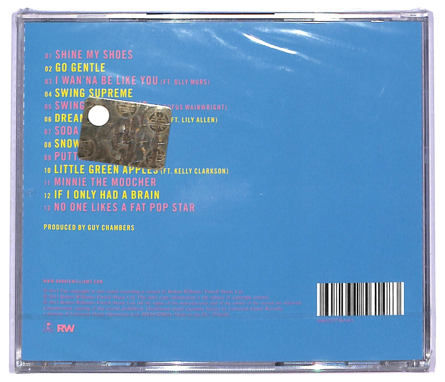 EBOND Robbie Williams - Swings Both Ways CD CD084119