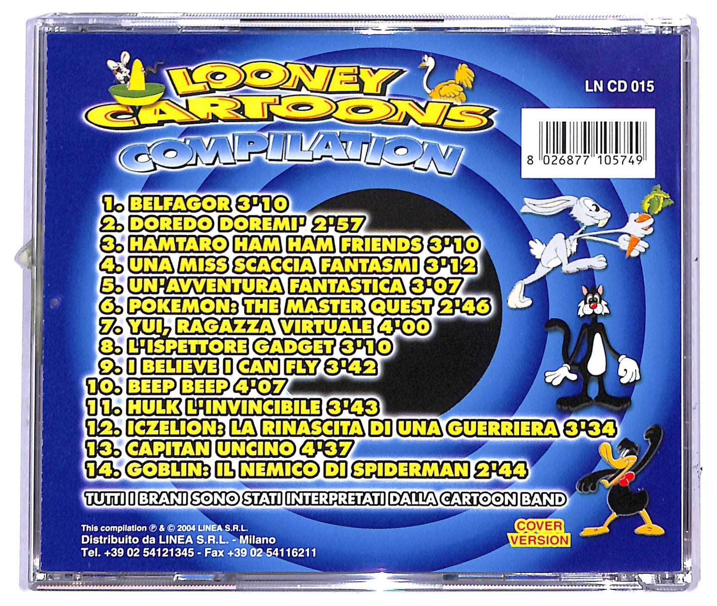 EBOND Looney Cartoons Compilation CD CD084227
