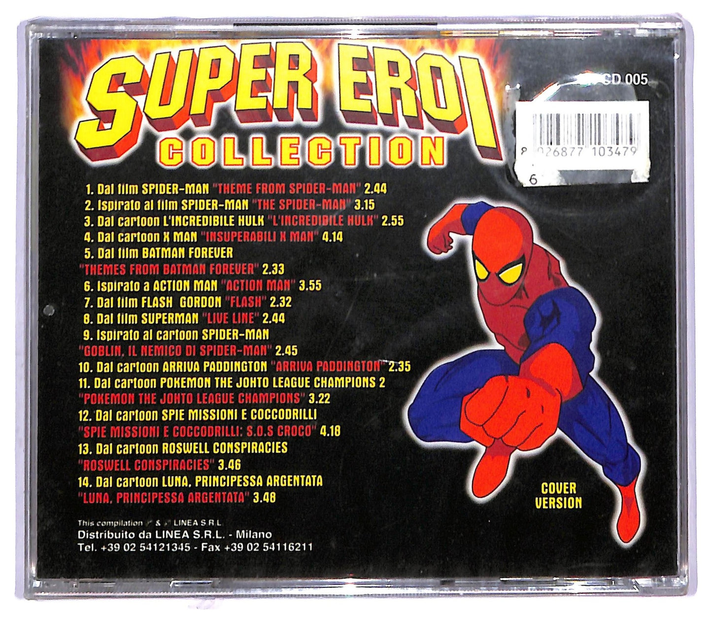EBOND Various - Super Eroi Compilation CD CD084307