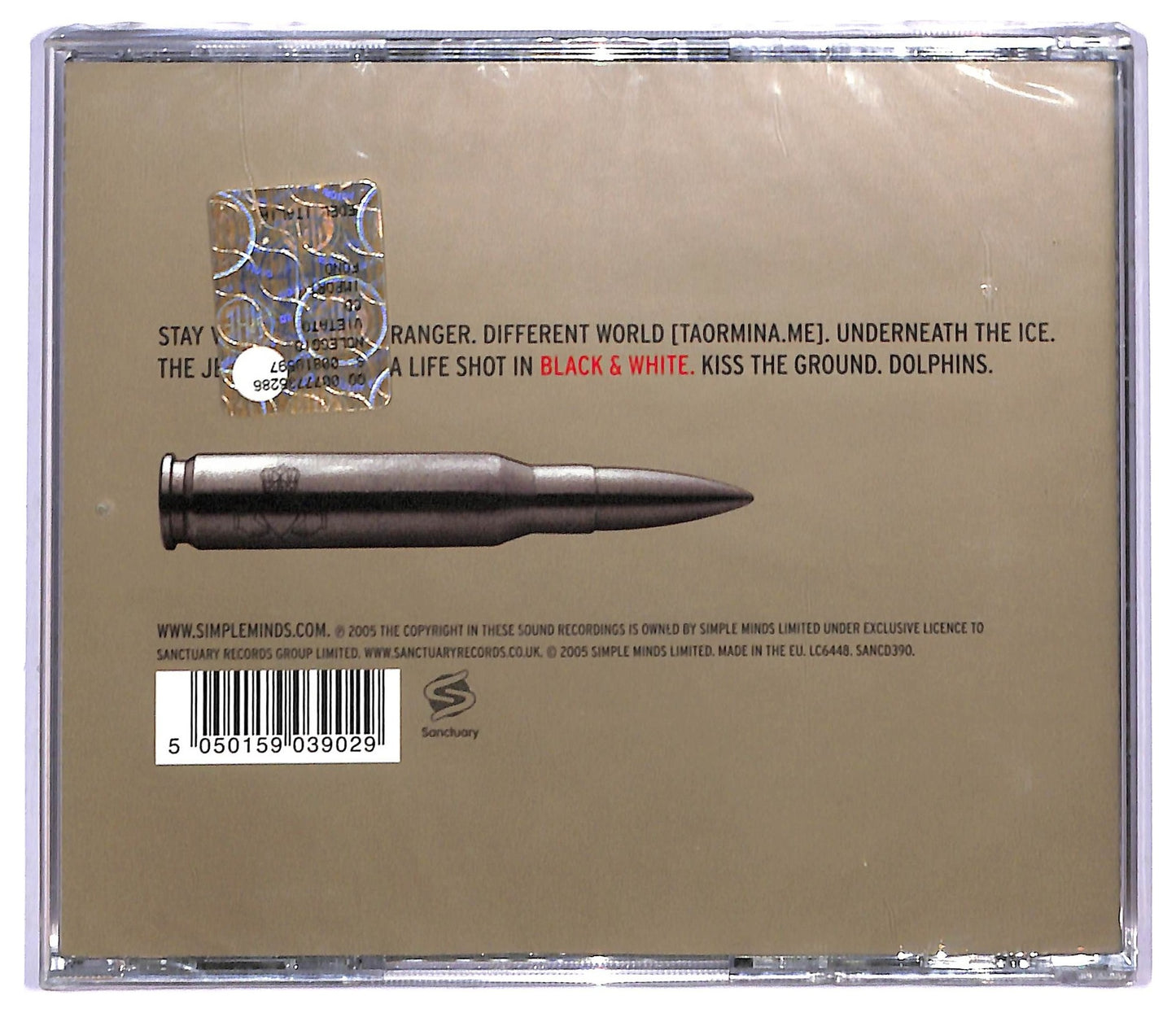 EBOND Simple Minds - Black & White 050505 CD CD084410