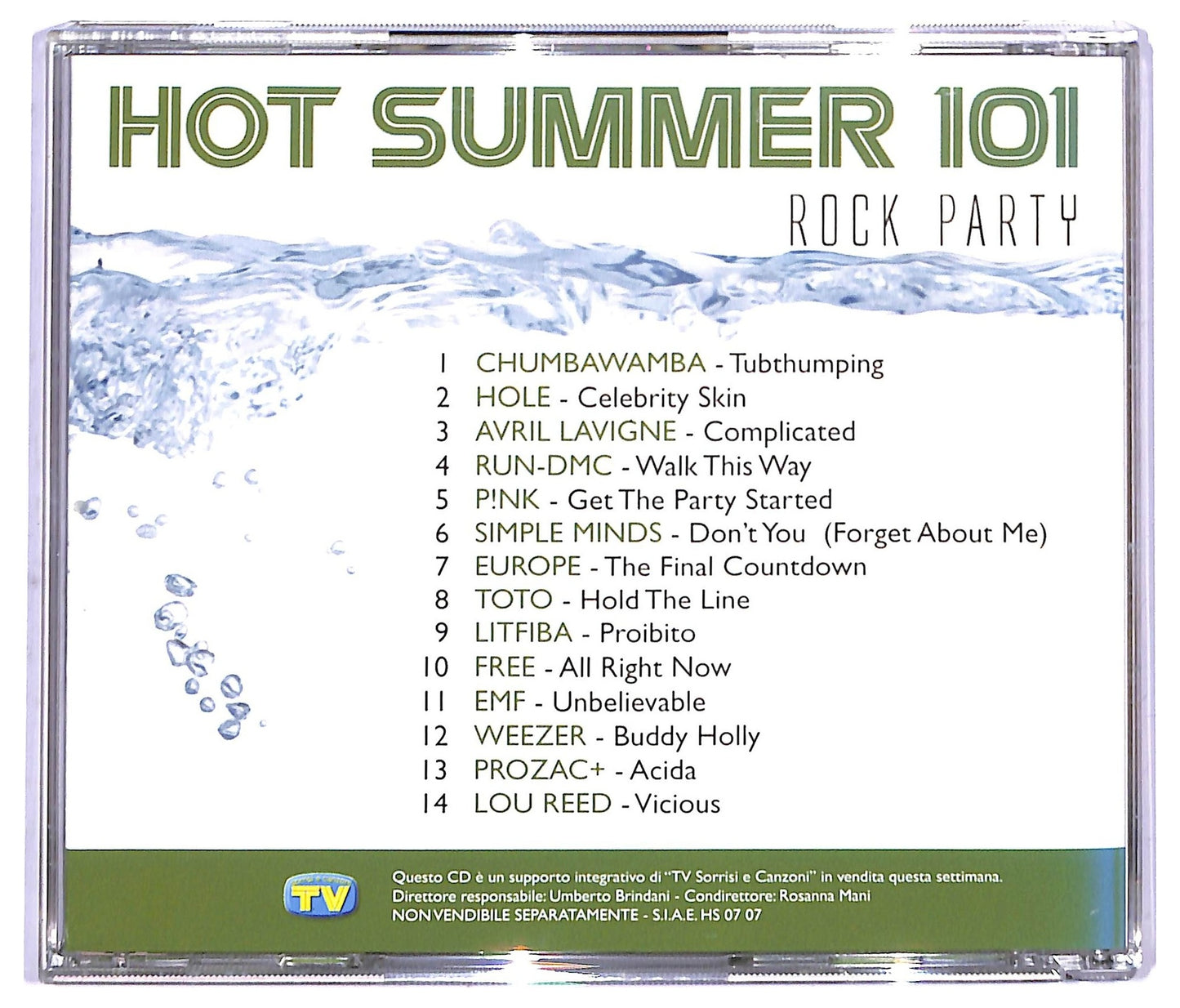 EBOND Hot Summer 101 Rock Party Vol. 7 EDITORIALE CD CD084434