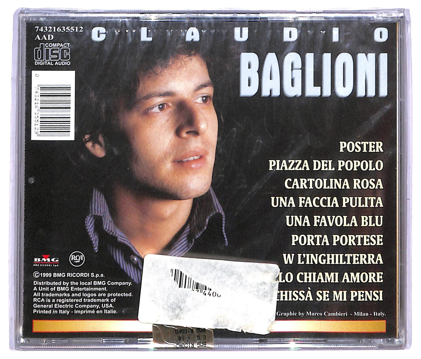 EBOND Claudio Baglioni -Claudio Baglioni CD CD084441