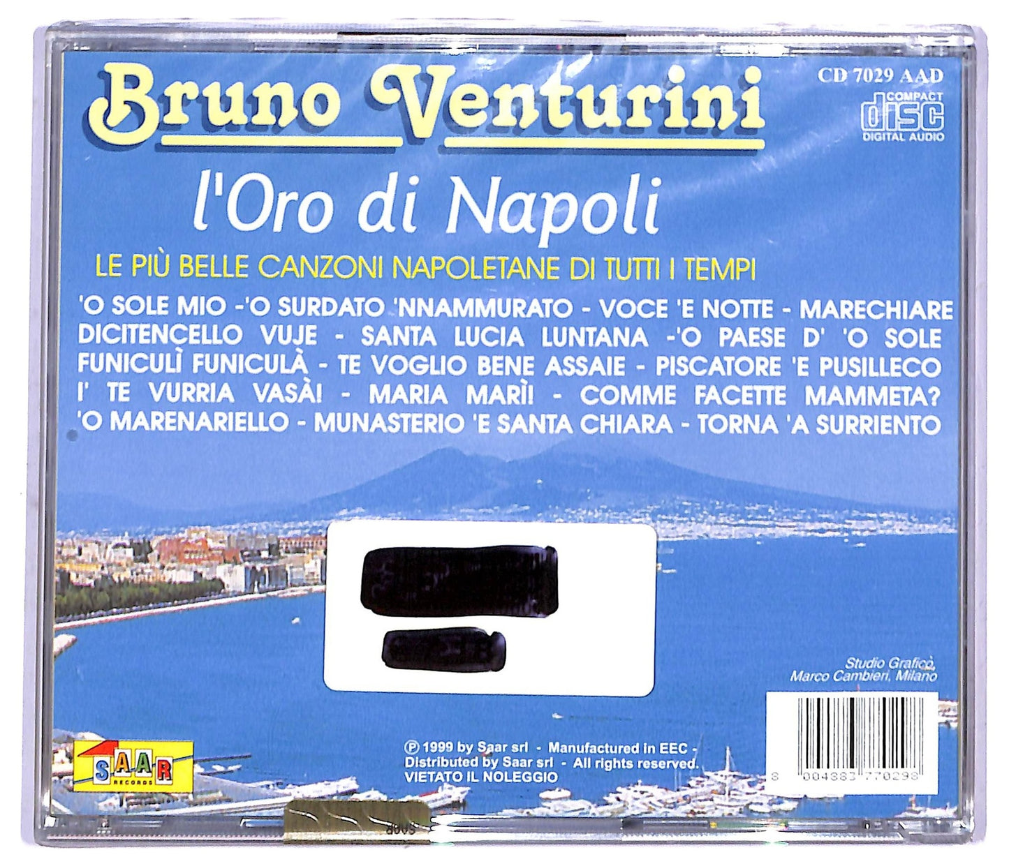 EBOND Bruno Venturini - L'oro Di Napoli CD CD084512