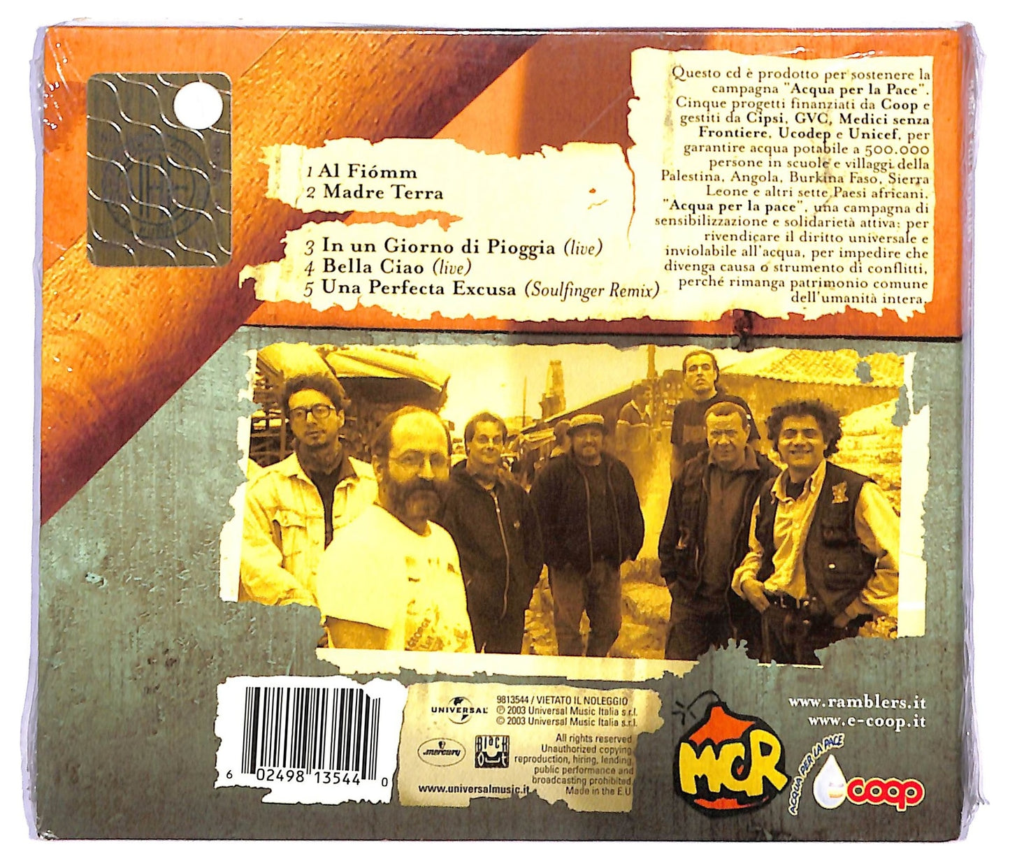 EBOND Modena City Ramblers - Gocce CD CD084542