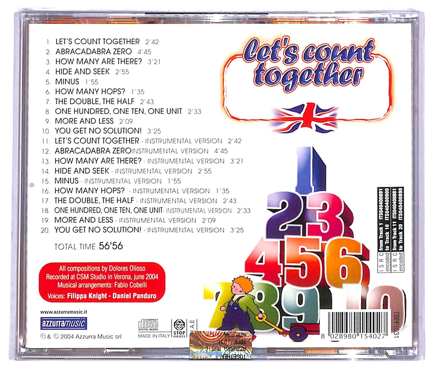 EBOND Various - Let's Count Togheter CD CD084651