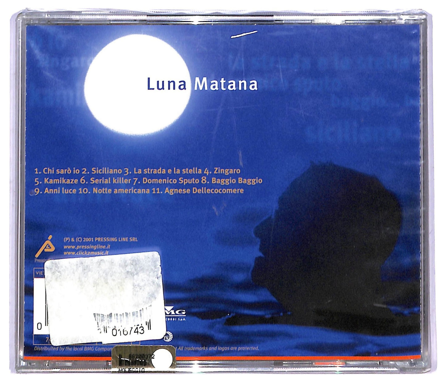 EBOND Lucio Dalla - Luna Matana ALBUM JEWEL CASE CD CD084708