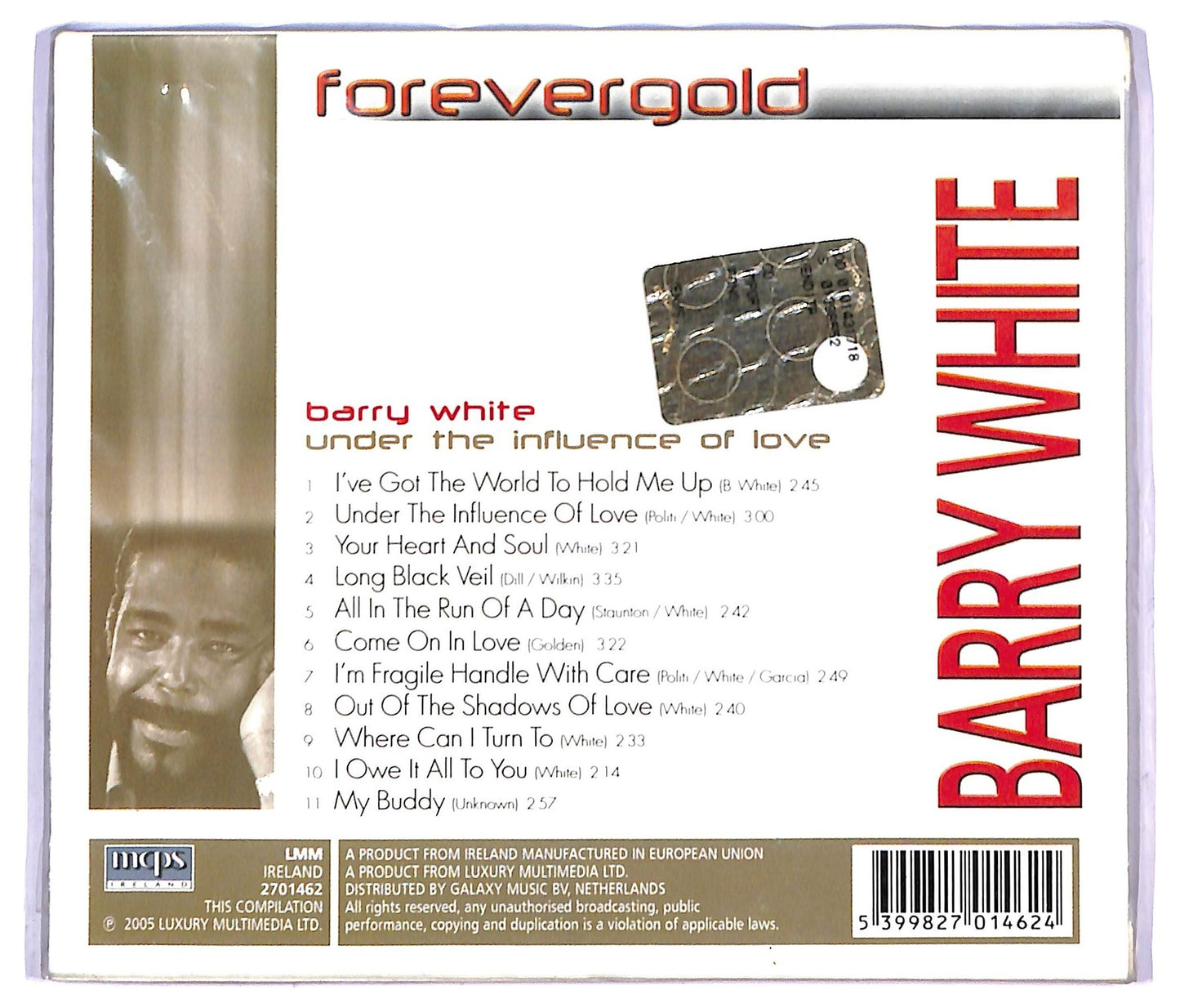 EBOND Barry White - Under The Influence Of Love CD CD084723