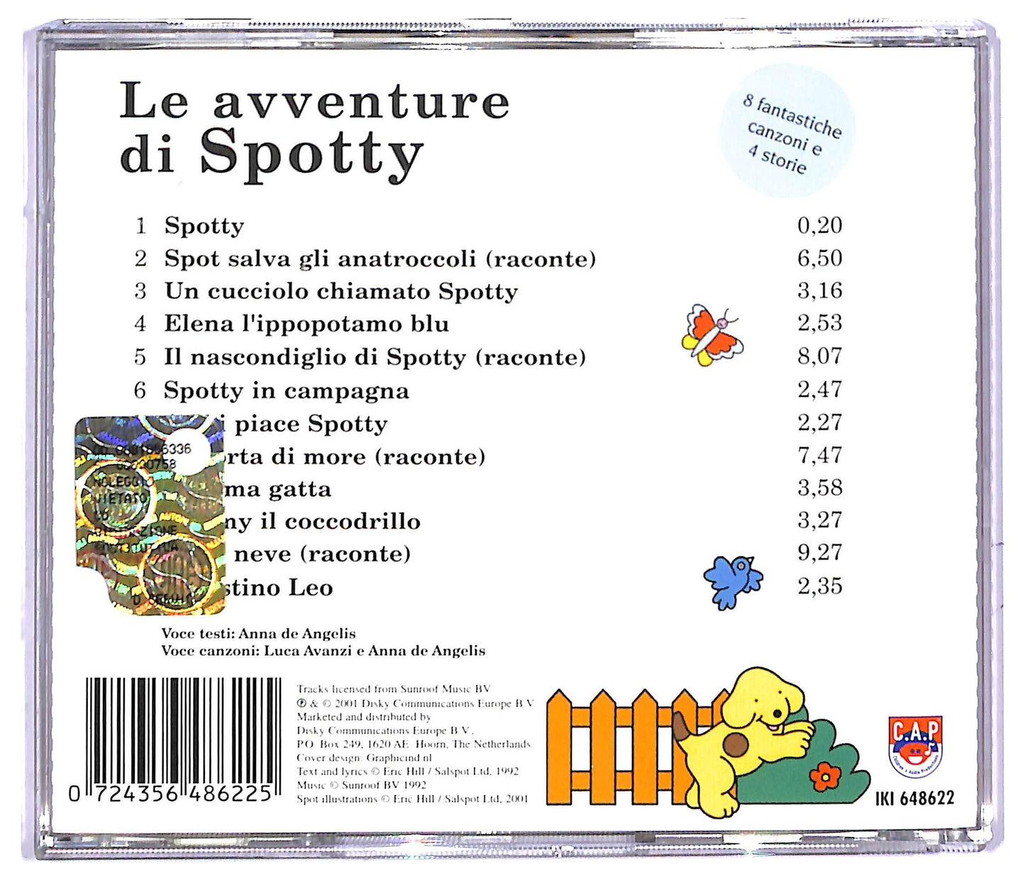 EBOND Eric Hill - Le Avventure Di Spotty CD CD084727