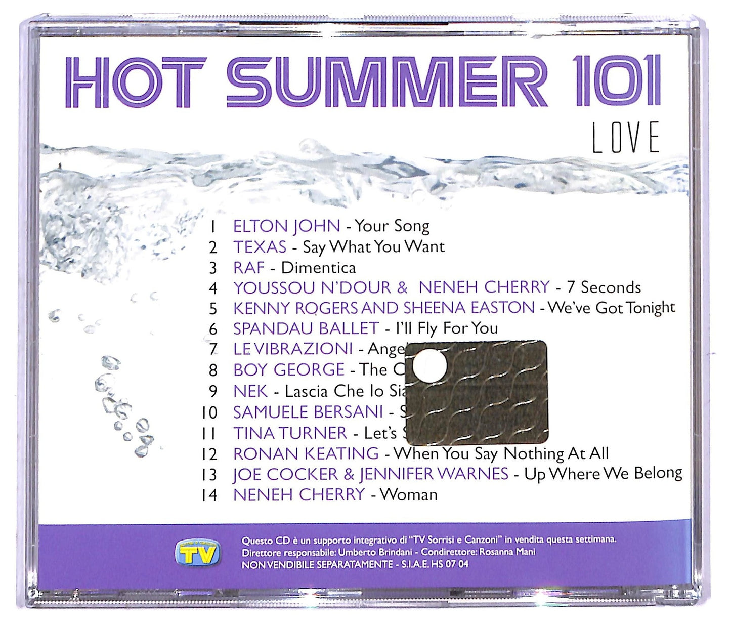 EBOND Various - Hot Summer 101 - Love - Vol. 4 EDITORIALE CD CD084744
