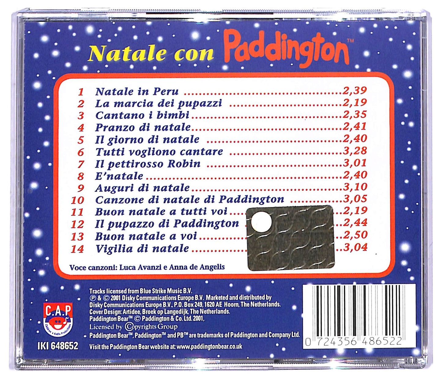 EBOND natale con paddington CD CD084829