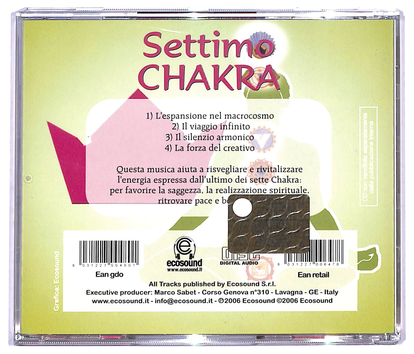 EBOND Settimo Chakra CD CD084830