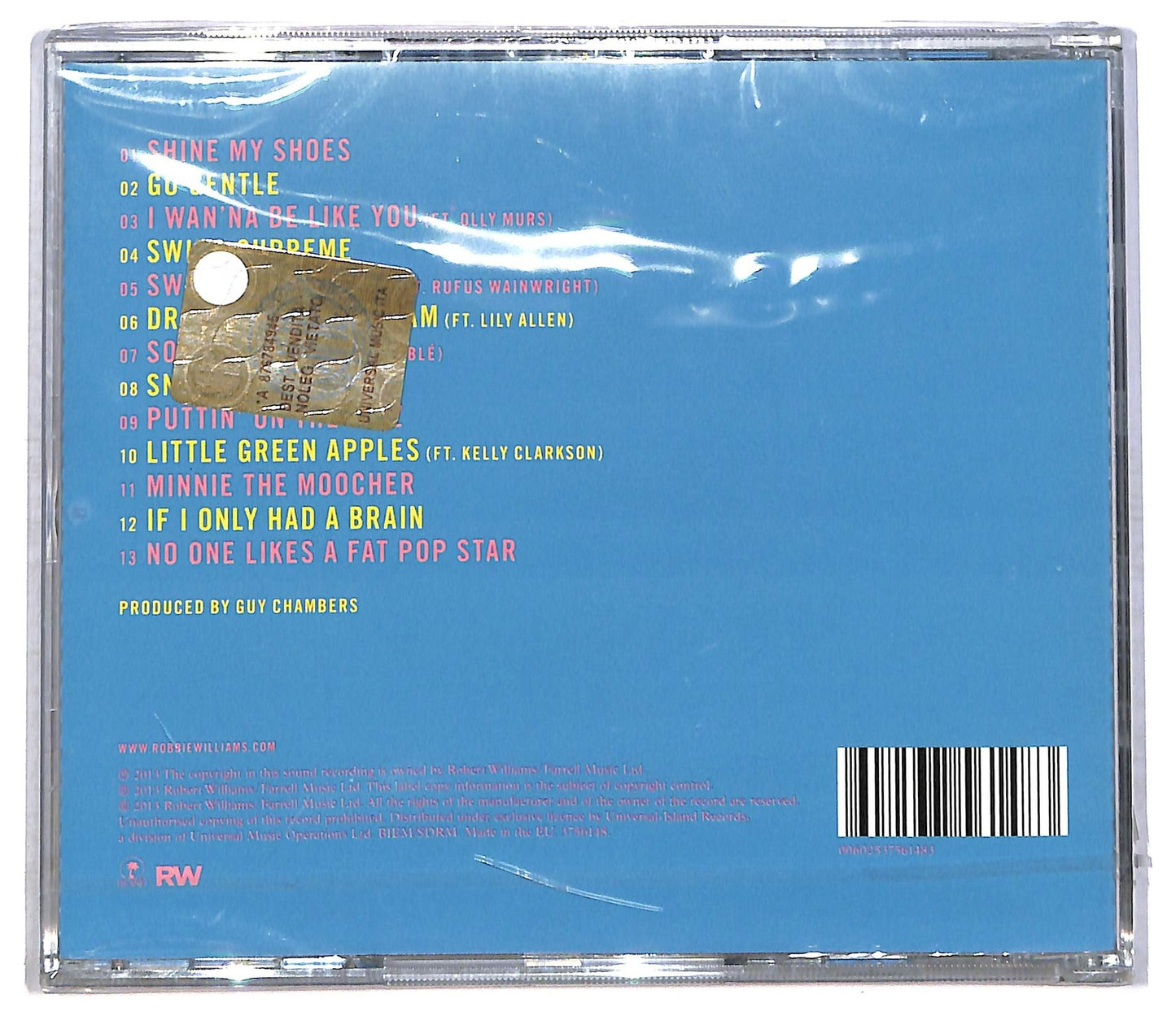 EBOND Robbie Williams - Swings Both Ways CD CD084907