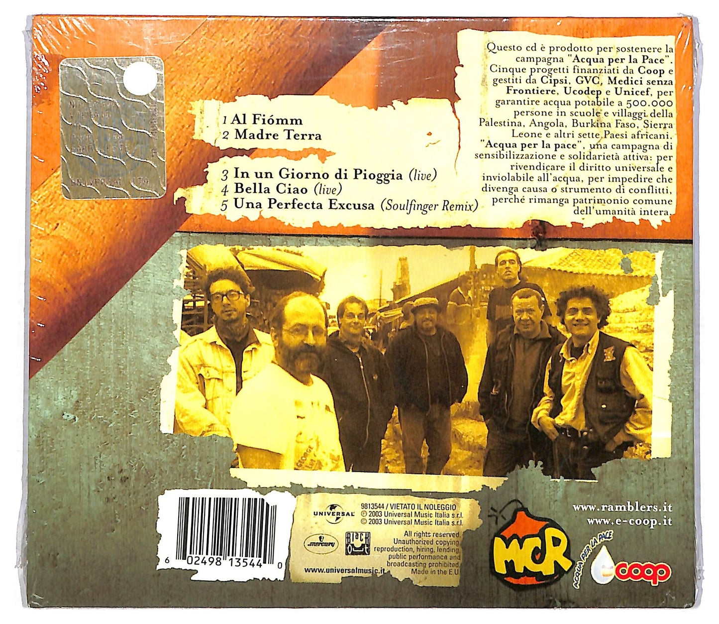 EBOND Modena City Ramblers - Gocce CD CD084954