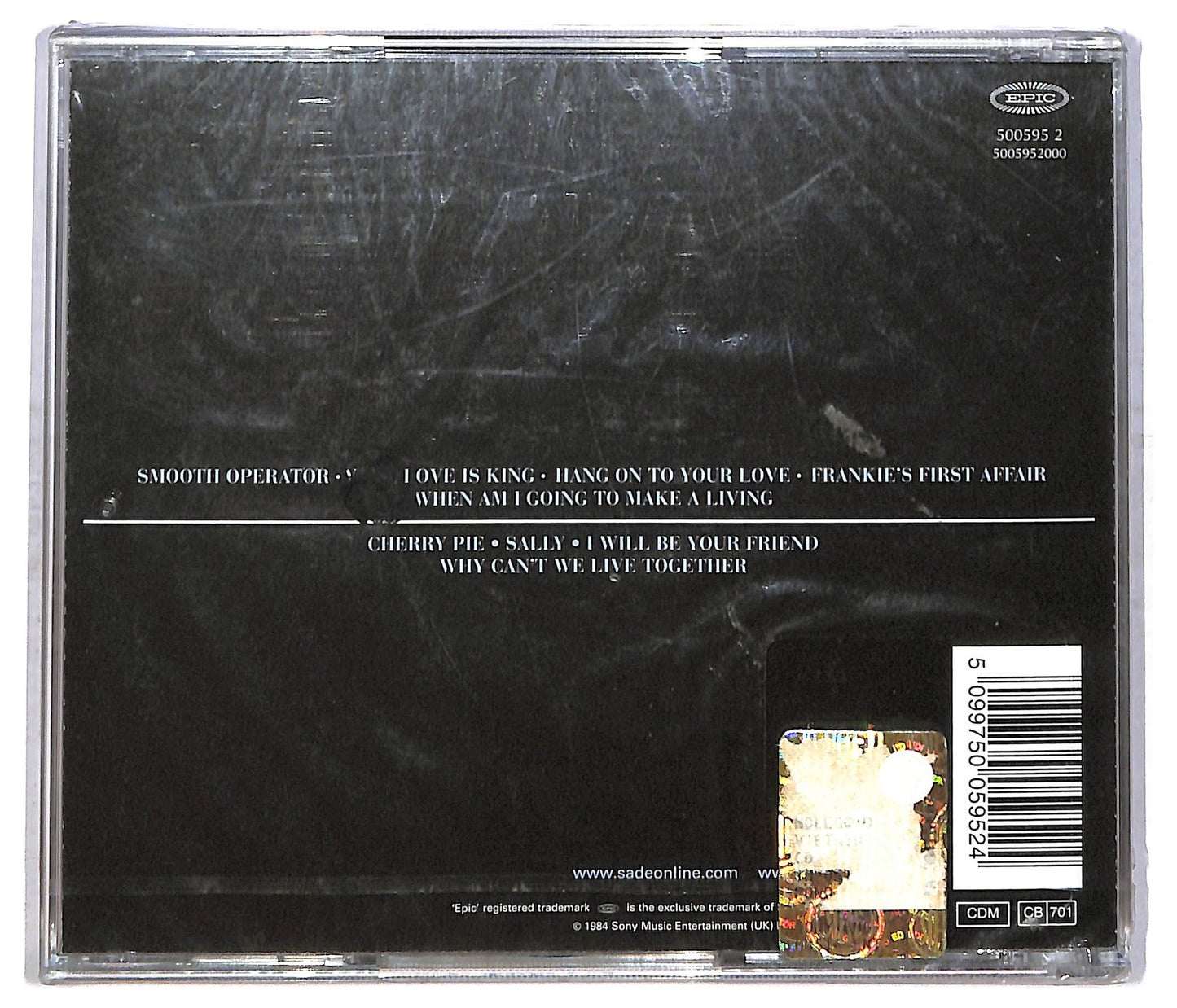 EBOND Sade - Diamond Life CD CD085009