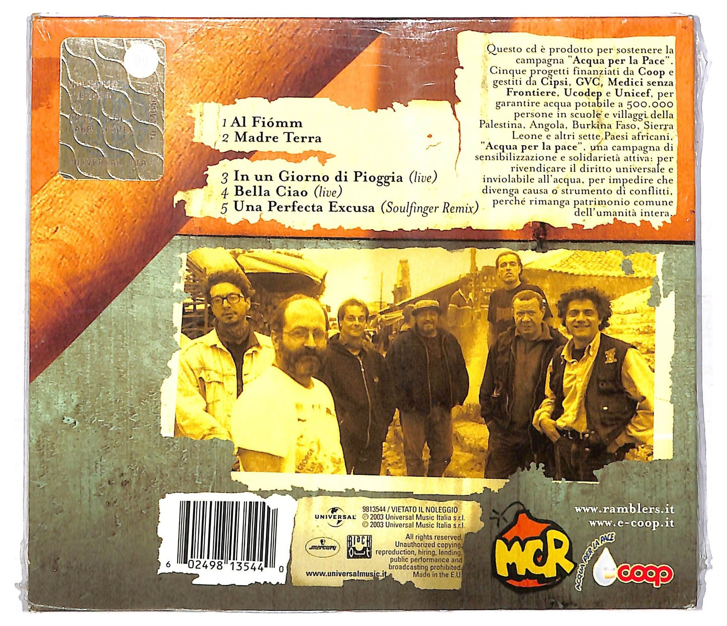 EBOND Modena City Ramblers - Gocce CD CD085012