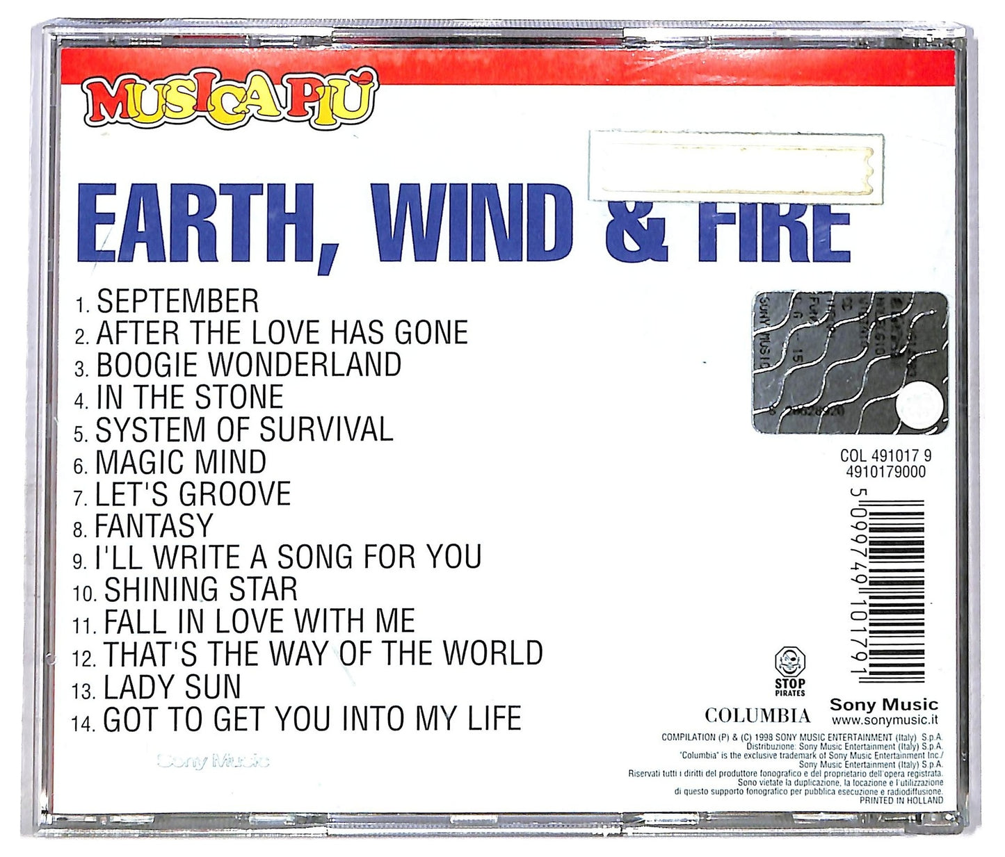 EBOND Earth, Wind & Fire - Earth, Wind & Fire CD CD085026