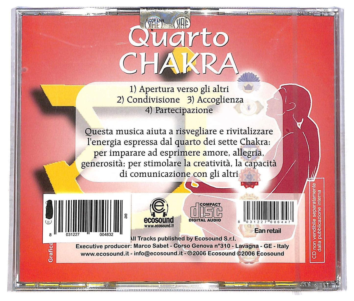 EBOND Quarto Chakra CD CD085036