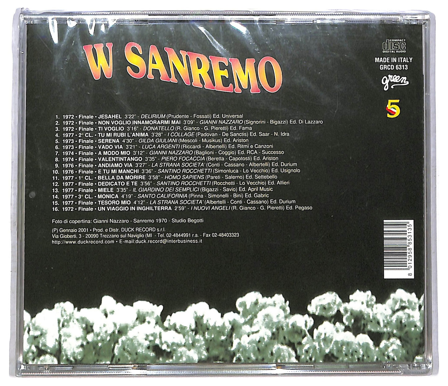 EBOND Various - W Sanremo Vol. 5 CD CD085053