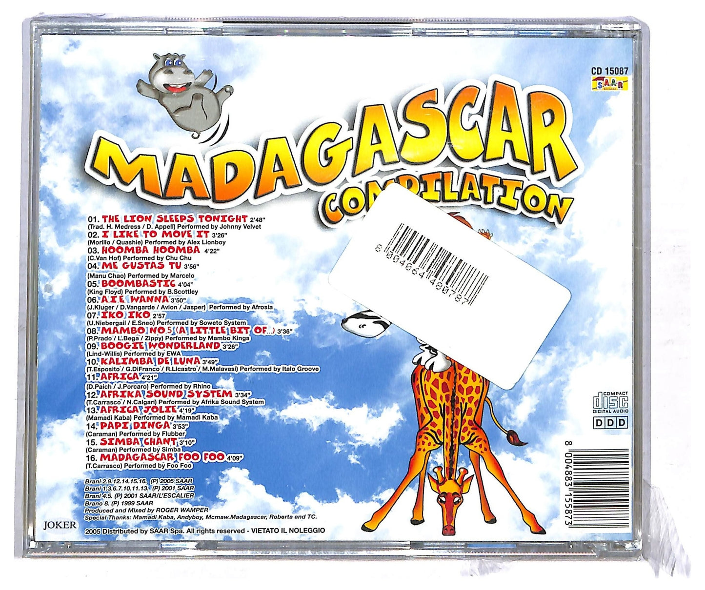 EBOND Various - Madagascar Compilation CD CD085122