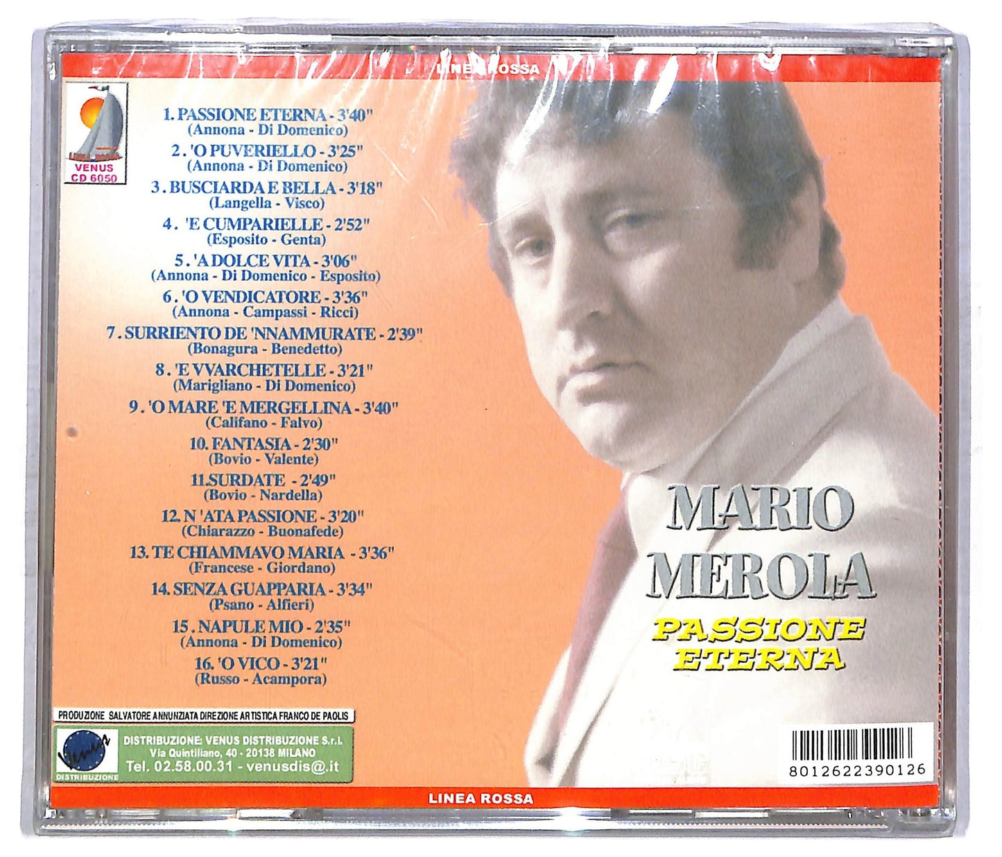 EBOND Mario Merola - Passione Eterna CD CD085124