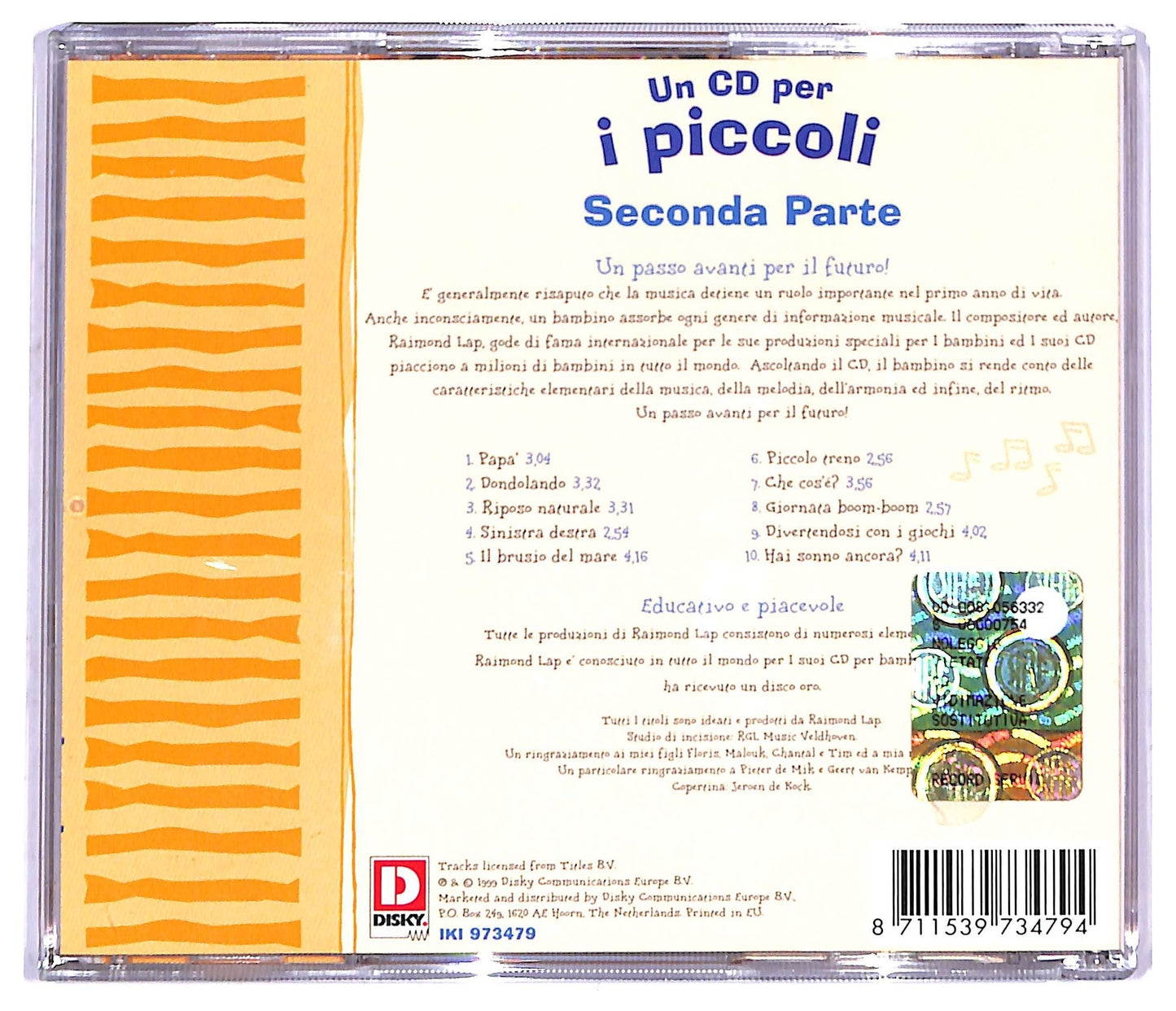 EBOND Various - UnPer I Piccoli - Seconda Parte CD CD085210