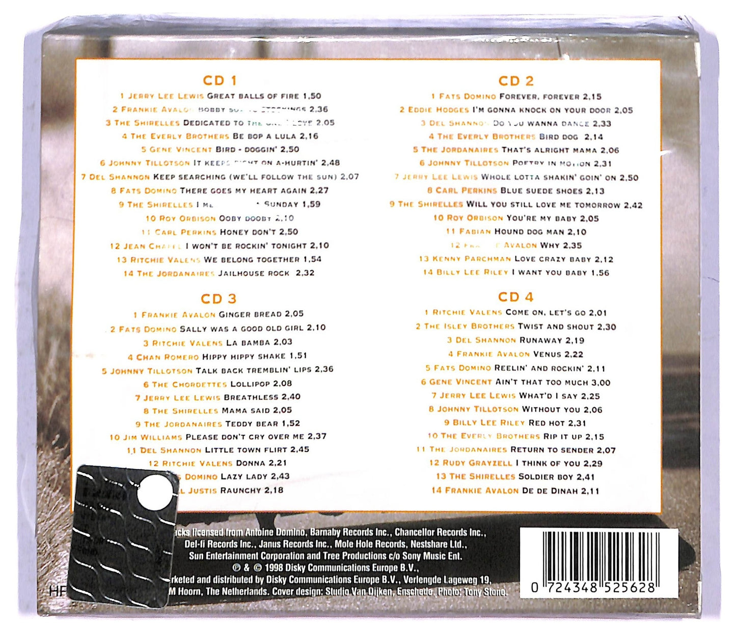 EBOND Various - Rock & Roll Classics (4 dischi) CD CD085217