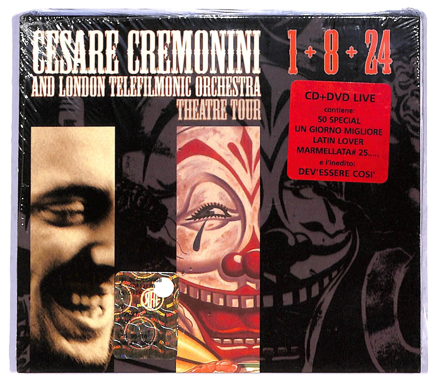 EBOND Cesare Cremonini And London Telefilmonic Orch - 1+8+24 Theatr CD CD085232