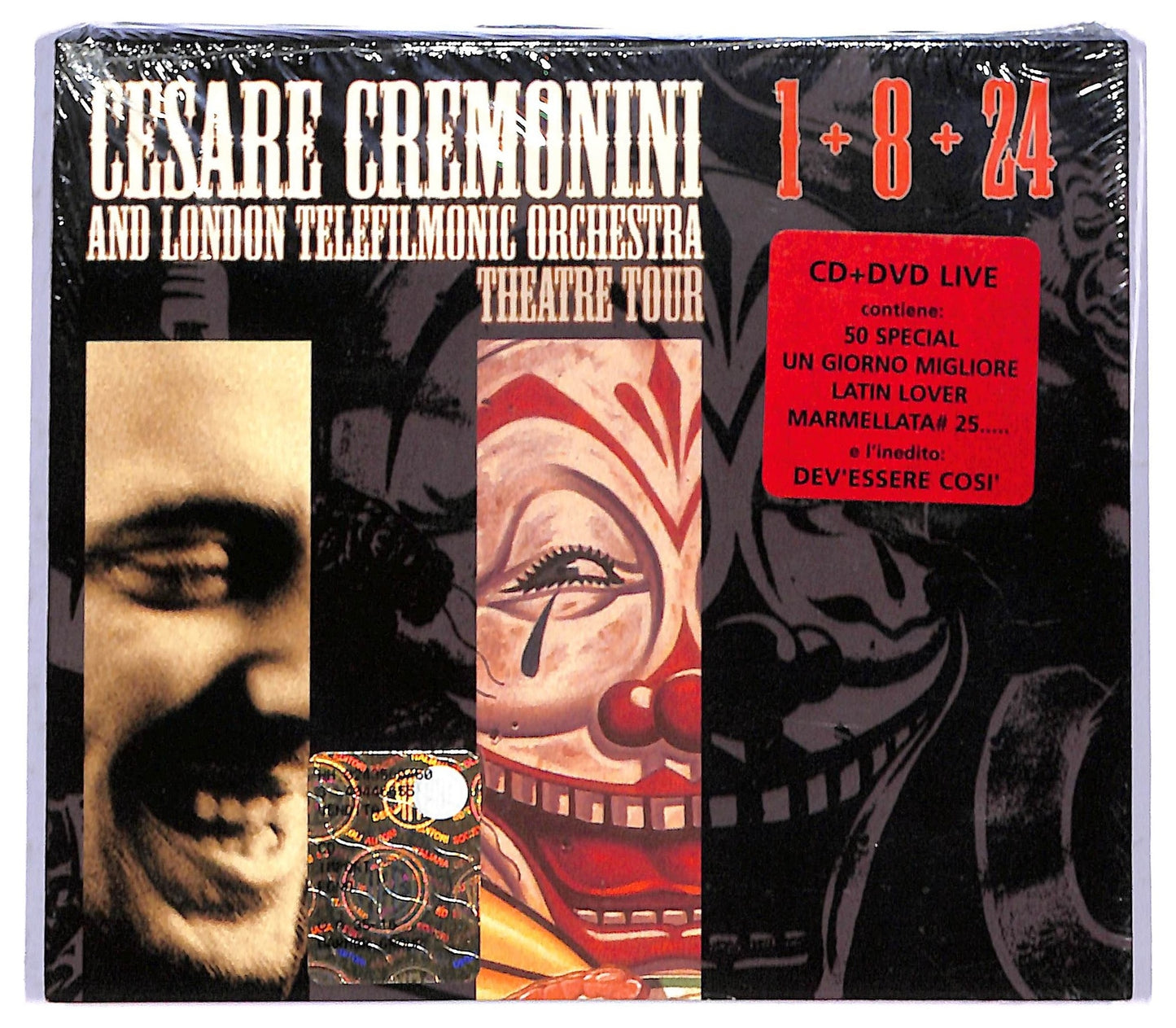 EBOND Cesare Cremonini And London Telefilmonic Orch - 1+8+24 Theatr CD CD085315