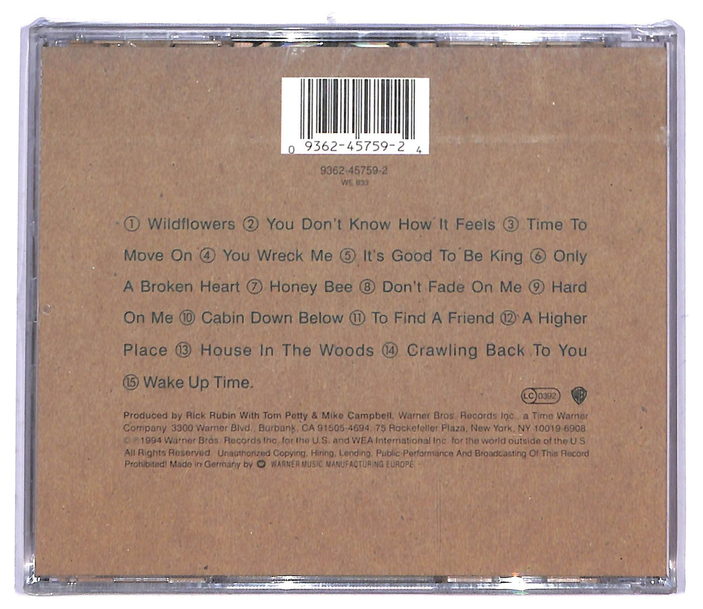 EBOND Tom Petty - Wildflowers CD CD085339