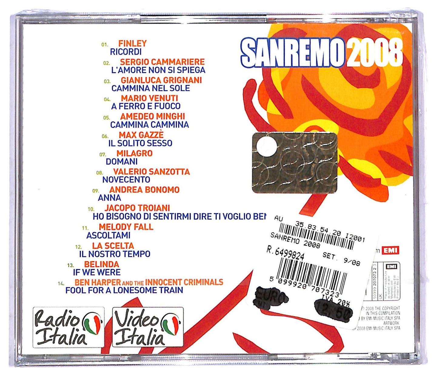 EBOND Sanremo 2008 CD CD085407