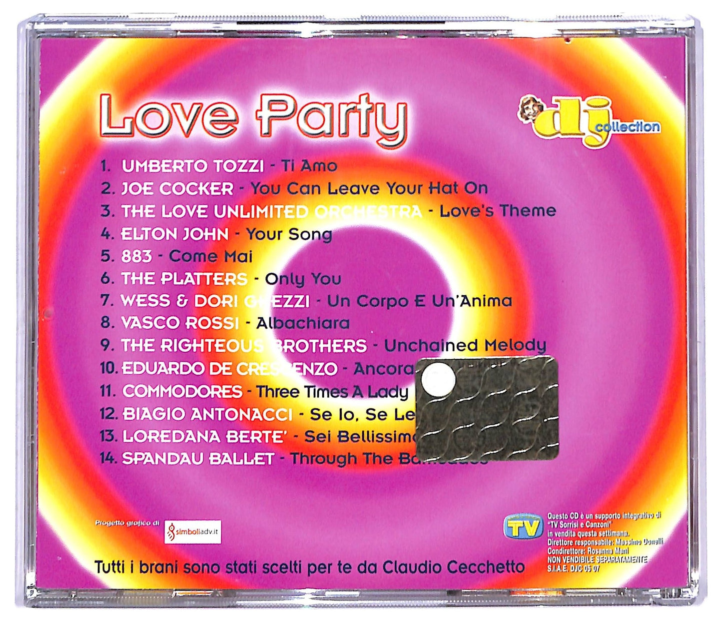 EBOND Various - DJ Collection Vol.7 - Love Party EDITORIALE CD CD085409